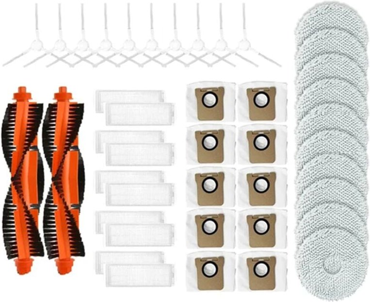 Für M30 Pro Roboter-Staubsaugerteile Hauptseitenbürste