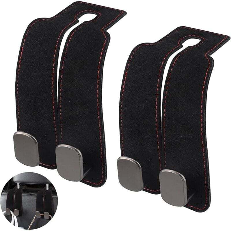 Stück Auto-Kopfstützenhaken, multifunktionale Autositz-Rückenhaken, Auto-Rücksitz-Kopfstützenhaken, Auto-Innenausstattun...