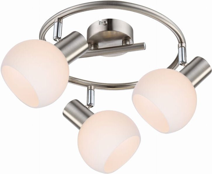 Candellux MAURO 98-61997 silberne Deckenleuchte