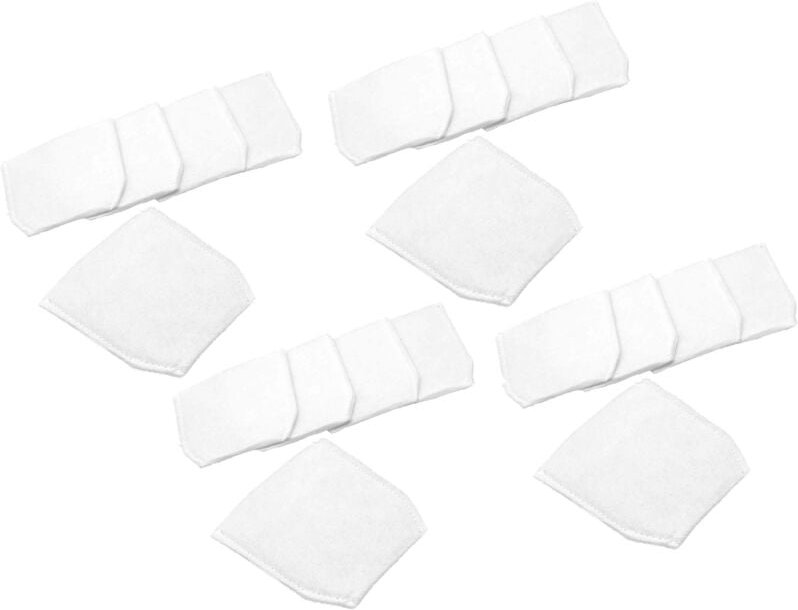 20x Staubsaugerbeutel kompatibel mit Makita BCL180 Staubsauger - Mikrovlies, Weiß - Vhbw