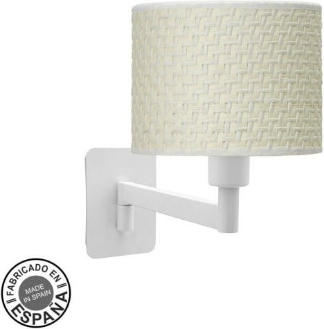 Fashion Wandleuchte 1xe14 weiß/kastanienbraun weiß 26x17x28 cm