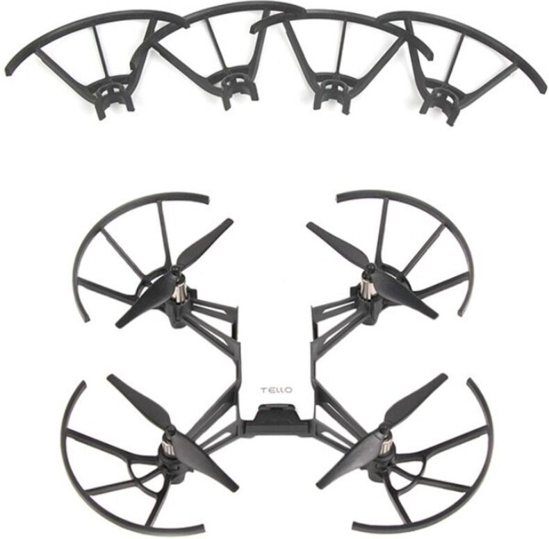 Propellerschutz - DJI Ryze Tello Set - 4 Stk. Schwarz