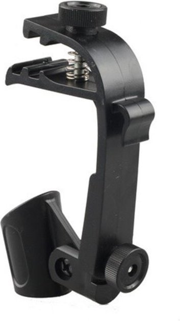 Mikrofonklemmen, tragbare Trommelklemme aus Kunststoff für Mikrofon, 2 Stück, Durchmesser 18–28 mm - Lntyq