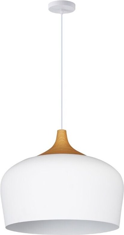 Zora Weiße Deckenleuchte 1xE27