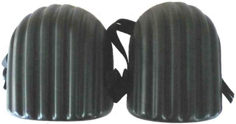 Thumbnail - Knieschoner, schwarz aus Polyurethan Schalenform, mit Elastik-Bändern