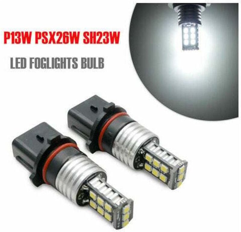 2x P13W LED Audi A4 B8 Tagfahrlicht Weiße Scheinwerferlampen 6000K