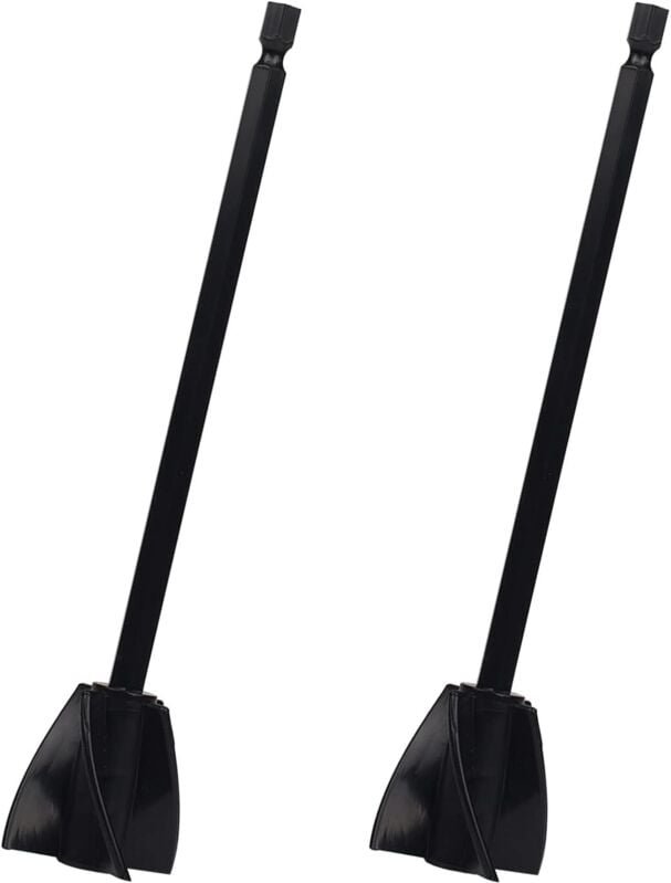 Linghhang - 2 Stück Epoxidharzmischer, Kunststoff-Mischeraufsatz, Bohrer, Spiral-Farbrührer zum Mischen von Epoxidharz, ...