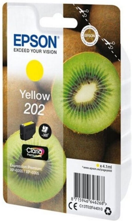 Epson C13T02F24010 Druckerpatrone 202 Cyan ca. 300 Seiten (C13T02F24010)