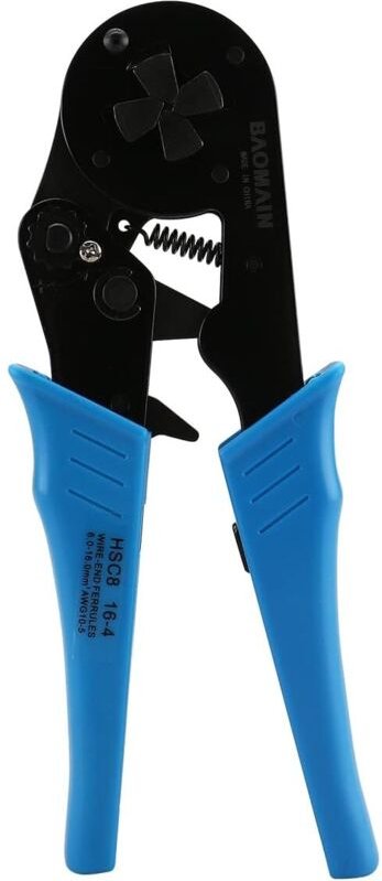 Tigrezy - Selbsteinstellende Crimpzange von verwendet für 4–16 mm² Kabelhülsen (AWG10–5)