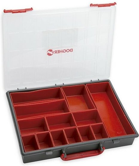 Organizer, mit beweglichem Griff (340 x 250 x 60 mm) Dogher 052-010