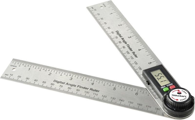 TO-8706177 Digitaler Winkelmesser 360 ° - Toolcraft