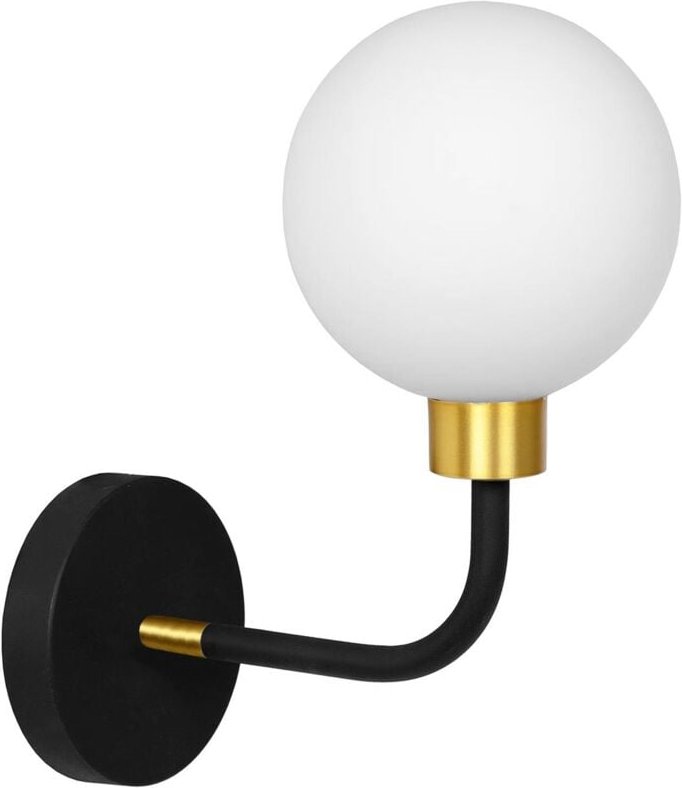 Wandlampe APP1301-1W black gold