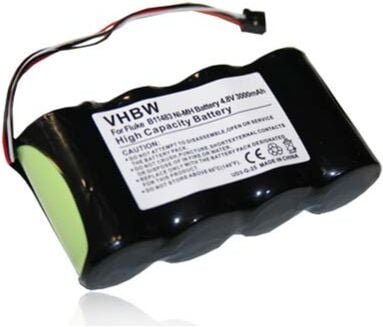 Vhbw - Akku Ersatz für Fluke B11483, BP120, BP120MH für Messgerät (3000mAh, 4,8V, NiMH)