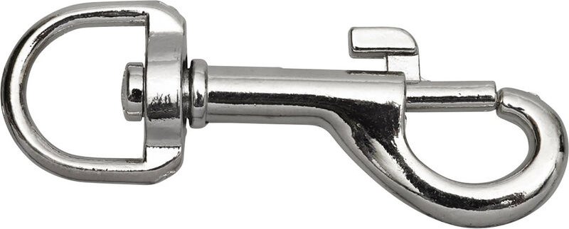 SWG - 680 154 751 80 Karabinerhaken mit Drehring (l x b) 52 mm x 11 mm