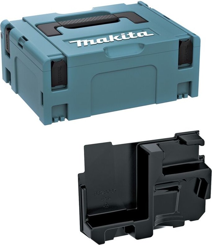 Koffer Makita makpac 2 + Tiefziehteil DBO180 (837809-5)