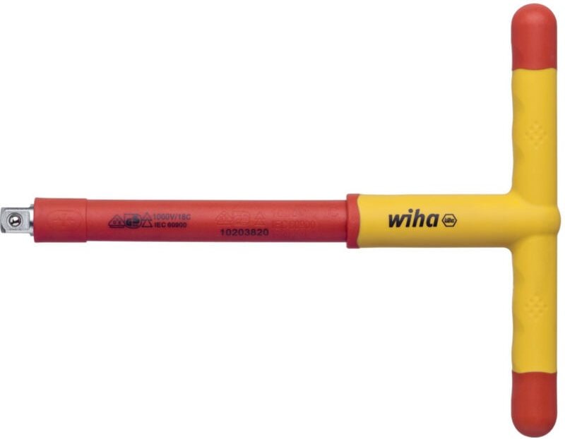 Quergriff Adapter isoliert für Steckschlüssel (43062) - Wiha