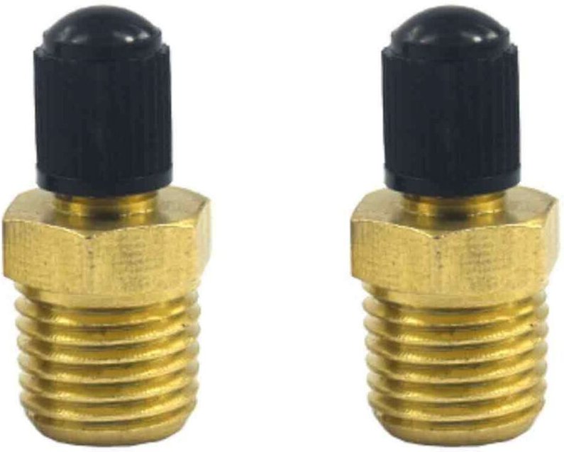 1/4 Zoll NPT vernickelte Messing-Schrader-Kompressortank-Füllventile, Kompressoranschluss