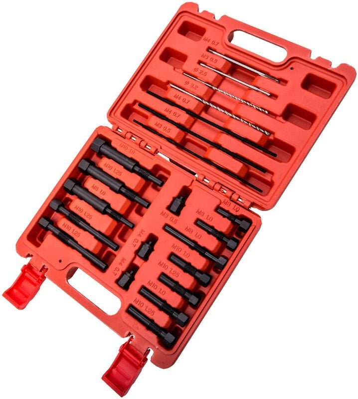 Glühkerzen Elektroden Werkzeug Abzieher Gewinde Reparatur Satz cdi M8 & M10Glühkerzen Elektroden Werkzeug Abzieher Gewin...