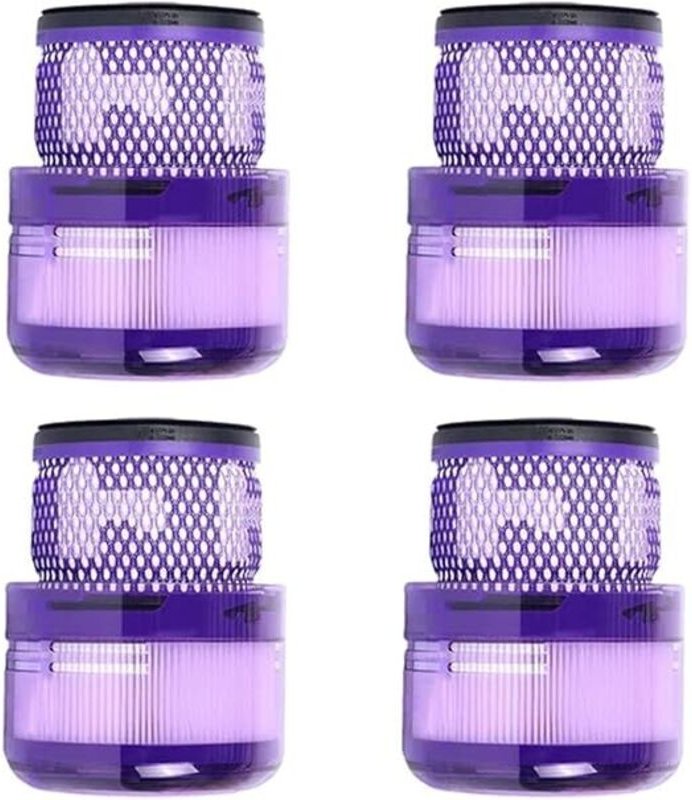 Kompatibler HEPA-Rückfilter für SV19 Omni-Glide Cyclone – 4er-Pack hochwertige Ersatzteile für beutellose Staubsauger