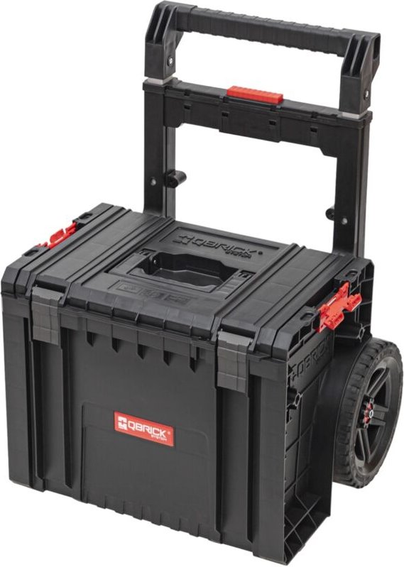 Qbrick System pro Cart 2.0 Plus stapelbar 490 x 415 x 660 mm 29 l IP54 abnehmbarer Doppelteleskopgriff