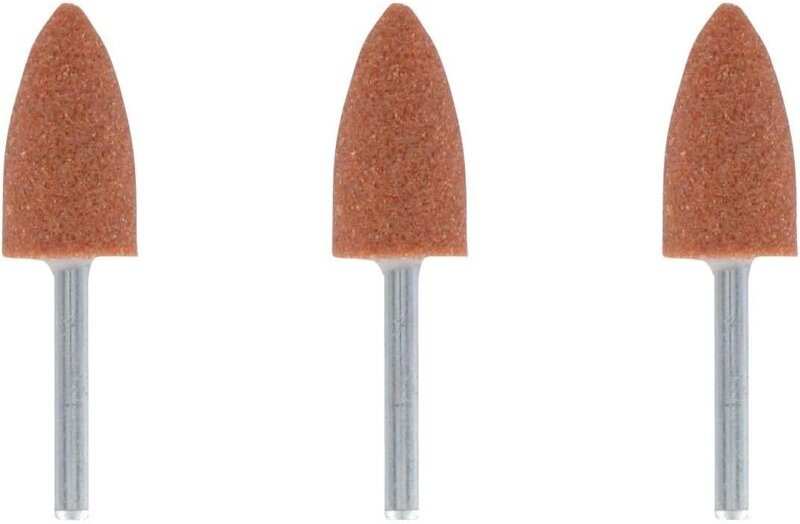 Set mit 3 Schleif- und Schleifscheiben aus Siliziumkarbid, 10 mm - Ahlsen