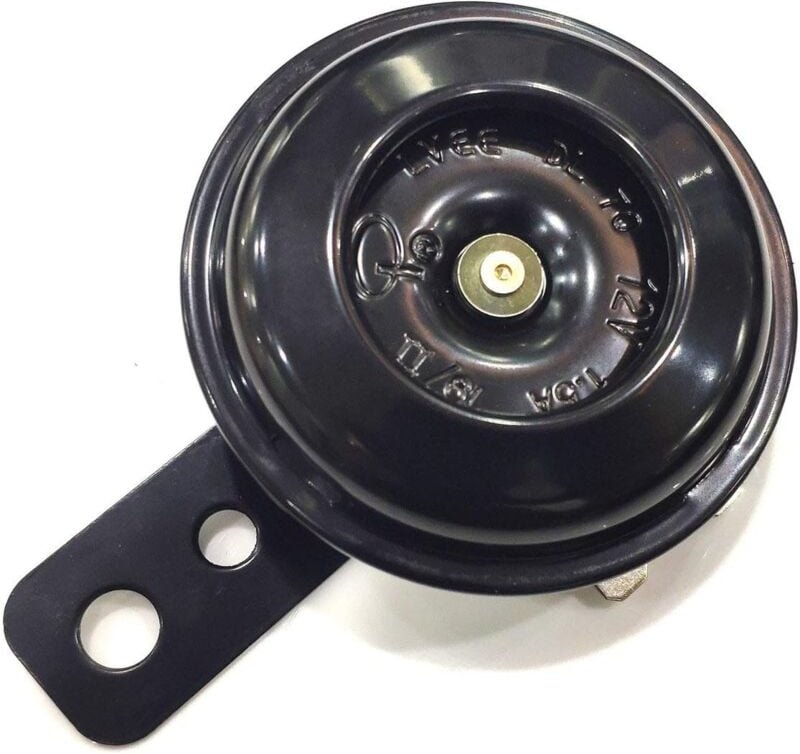 Universelles elektrisches Klaxon für Motorräder, runder Salon, 12 v, 1,5 a, 105 dB, kleines Klaxon für Motorräder