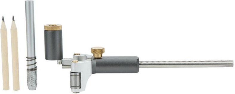 2-in-1-Anreißlehre für die Holzbearbeitung, Multifunktions-Messwerkzeuge für Linienzeichner