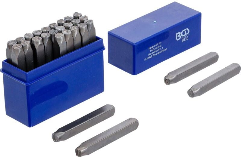 Einschlagbuchstaben 6 mm