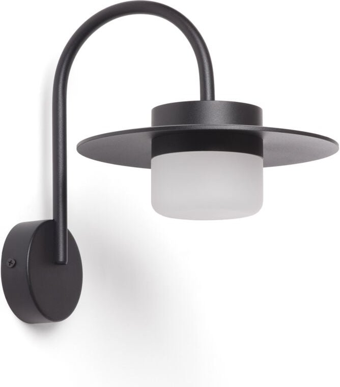 Led Wandleuchte 5W Außen Aluminium Ziapka Schwarz