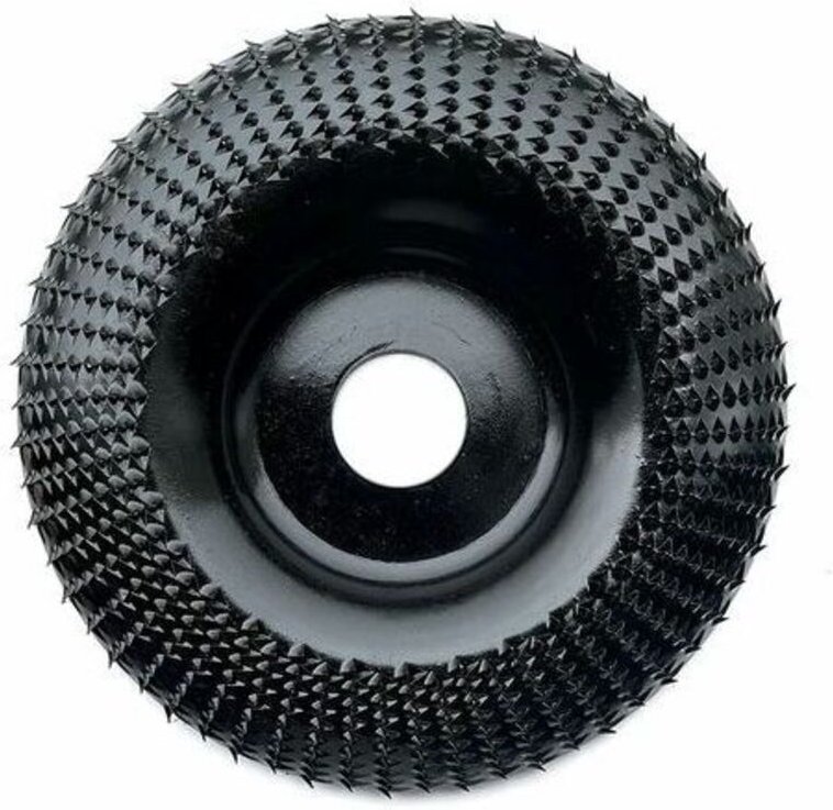 Holzbearbeitungsscheibe, 125-mm-Winkelschleifer-Holzscheibe, Schleifscheibe für Holz (125 x 22 mm), Wolframkarbid-Holzsc...