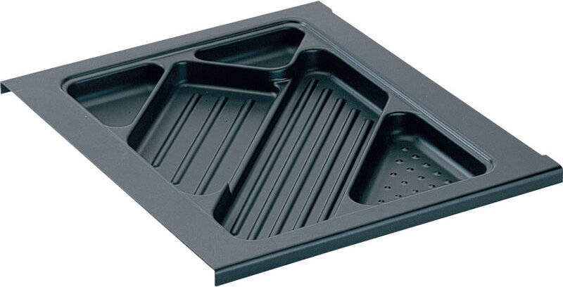 Systema Top 2000 Materialschub,EB 392 mm, Alu-Finish - Hettich