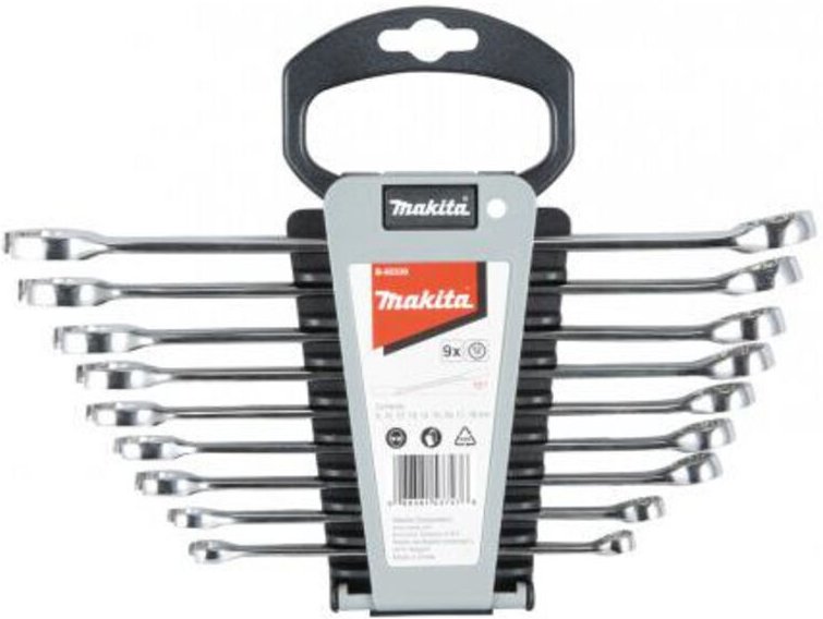 Makita B-65539 Ring Gabelschlüssel Set 9 teilig