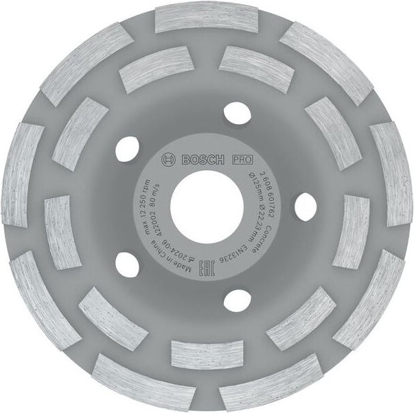 Pro Beton Topfscheibe,50x125,22,23m - 2608601762 - Bosch