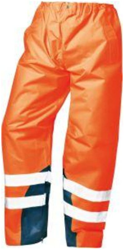Warnregenbundhose Matula, Gr. l, orange - Safestyle