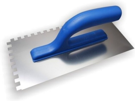 Edelstahlkelle 130270mm Kunststoffgriff Zahn 66mm - Kb 0403