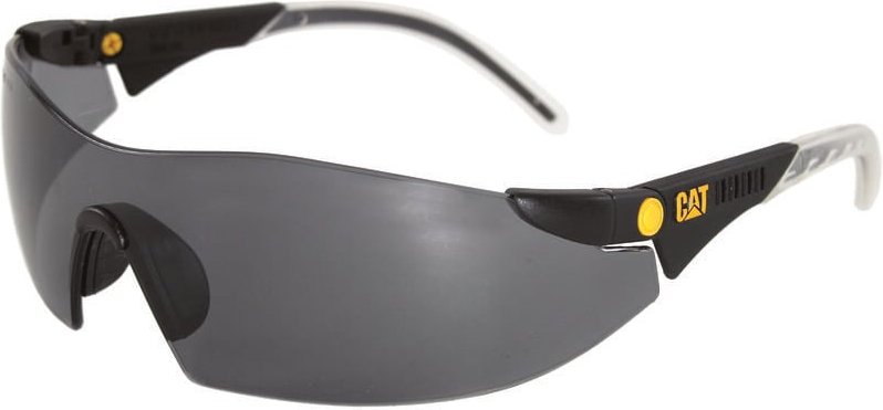 CAT - DOZER104 erpillar Schutzbrille Schwarz, Transparent en 166-1 din 166-1