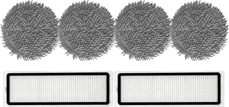 6 stücke Geeignet Für xiaomi mijia Wash Free Mop Pro Zubehör Filtersieb Bodenwischer Wasserwaschtuch STYTJ06ZHM