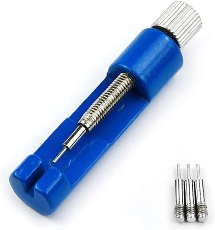 Uhrenarmband-Reparatur-Werkzeug-Set für Uhrmacher, Splintstanzwerkzeuge, Uhrenarmband-Einstellung, Stiftauszieher - Cspa...