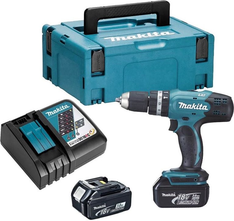 Bohrhammer Makita DHP453RFJ 18 v 3 Ah