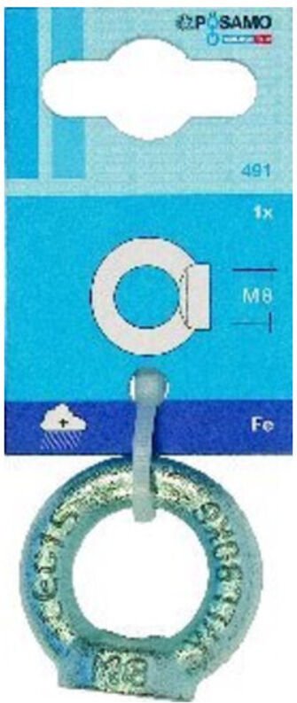 Pösamo Ringmutter din 582 (sb) Zn m 6 a1