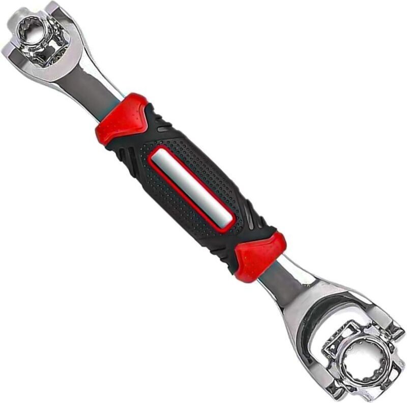 52-in-1 Universal-Steckschlüssel, 360° drehbar, Ratschenschlüssel, Multifunktions-Steckschlüssel für Fahrrad- und Autore...