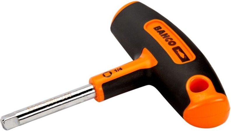 Bahco 1/4 Steckschlüssel mit T-Griff, 45 mm