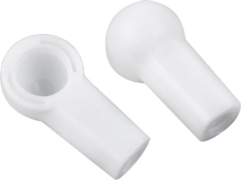 Tlily - 2Pcs Auto Top Schubstange Joint End Kappe Ersatz für 986 987 Cabrio 1997- 2012 98656127902