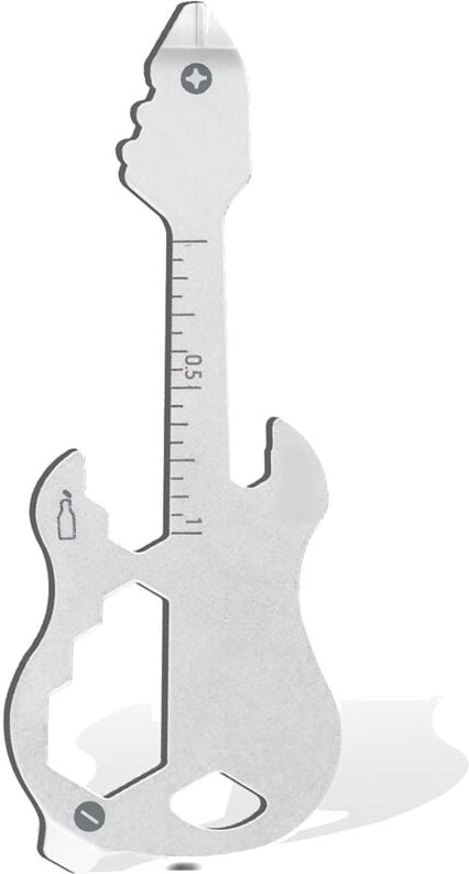 12-In-1-SchlüSselanhäNger-Multitool, Mini-EDC-Werkzeug, FlaschenöFfner, Schraubendreher für Camping-