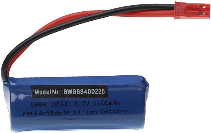 Vhbw - Akku kompatibel mit Fei Lun FT008 Modellbau (1100mAh, 3,7V, Li-Ion)