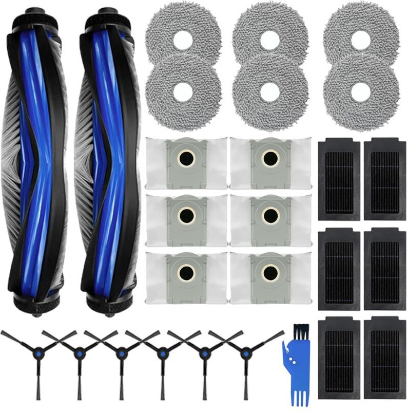 27-teiliges Zubehörset für Ecovacs Deebot T50 Pro Omni Gen2, T50 Omni, T50 Omni Gen2, T50 Pro Omni, T50 Pro – Ersatzteil...