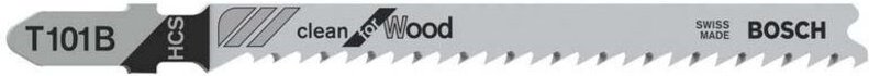 25 Stichsägeblätter t 101 b - Bosch