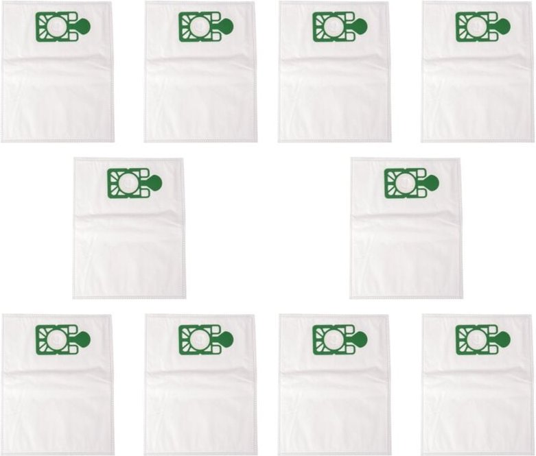 10 Staubsaugerbeutel kompatibel für Hetty, Ersatz NVM-1CH