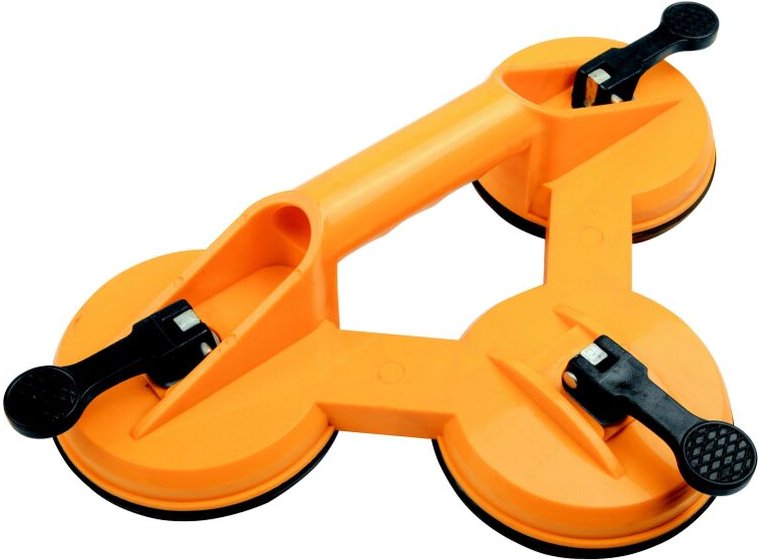 Dreifacher Saugnapf 75kg Tolsen