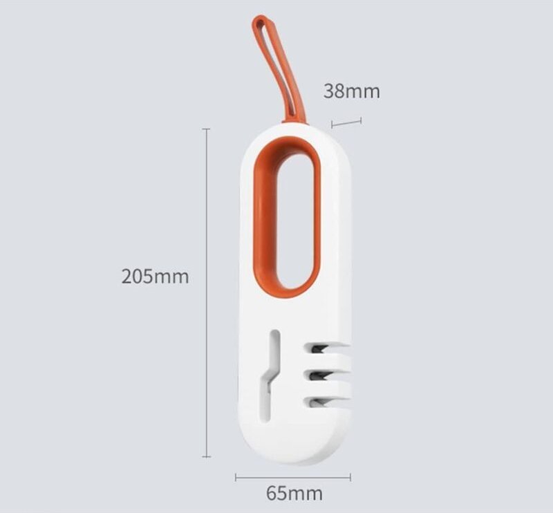 Küchenmesserschärfer, 4-in-1 Profi-Messerschärfer, Messerschärfer für Scheren und Küchenmesser verschiedener Größen